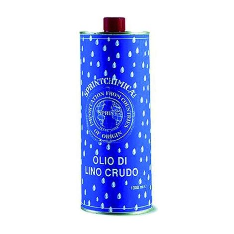 Sprintchimica Olio Di Lino Crudo Lt. 1 Cf. 12 Pz