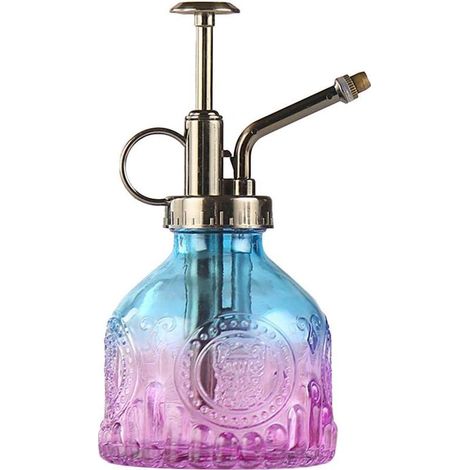 YMYNY Arrosoir 200ml,Flacon Vaporisateur d'eau Plant Mister Flower Pot Atomiseur d'usine de Spritzer de Grande capacité antidérapant Arrosoir décoratif Vintage en Verre pour Plantes d'intérieur/d'exté (1/4)