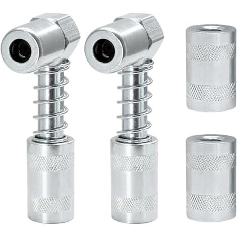 Bonsicoky Lot de 2 adaptateurs de pistolet à graisse 90 degrés pour camions agricoles (1/5)