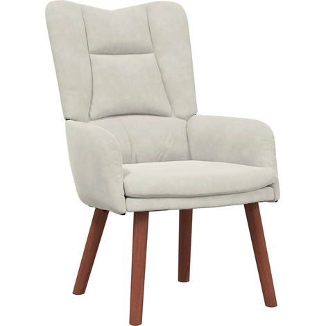 Maison Exclusive - fauteuil Crème 63 x 67 x 94 cm Velours (1/5)