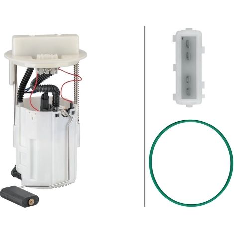 Unité d'injection de carburant Hella 8TF 358 146-221 CITROËN 133442 1525 Z1