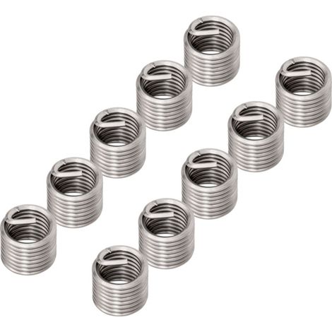 Insert fileté STIER, acier inoxydable M12 x 1,75 1,5d 10 pièces