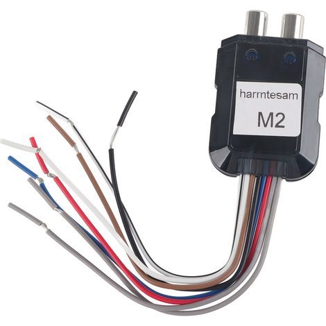 Convertitore stereo, amplificatore audio portatile regolabile a 2 canali, facile da installare con controllo di potenza per CD, radio e DVD (1/5)