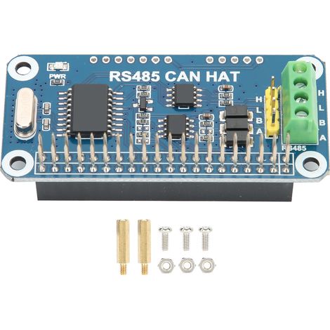 Carte D'extension Rs485 - Contrôleur Can Pour Raspberry Pi - Interface Gpio 40 Broches - Communication Semi-duplex - Protection Contre Les Surpressions De Tension - 1 Pièce (1/5)