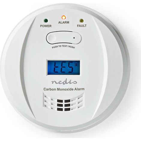 Nedis DTCTCO40WT rilevatore di monossido di carbonio bianco (1/5)