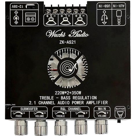 Subwoofer-Verstärkerplatine 220Wx2+350W Hochleistungs-Audio-Stereo-Verstärkerplatine (1/5)