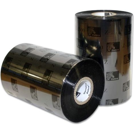 Ribbon zebra 2300 film wax 60mmx450m eje 25mm