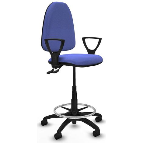 Piqueras y Crespo BFN01RN Silla de oficina azul claro (1/3)
