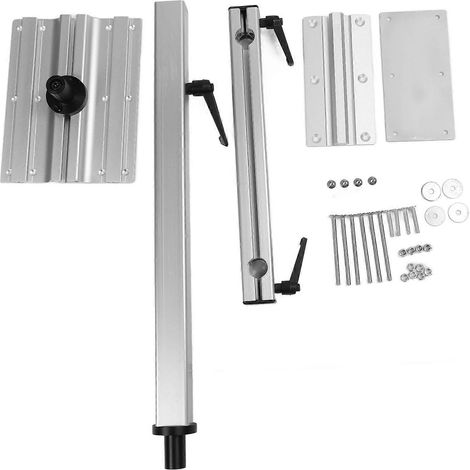 Pieds de table pivotants à 360 degrés et détachables pour camping-cars  pieds de table détachables et réglables en hauteur en alliage d'aluminium, adaptés aux yachts, camping-cars et fourgons aménagés (1/5)