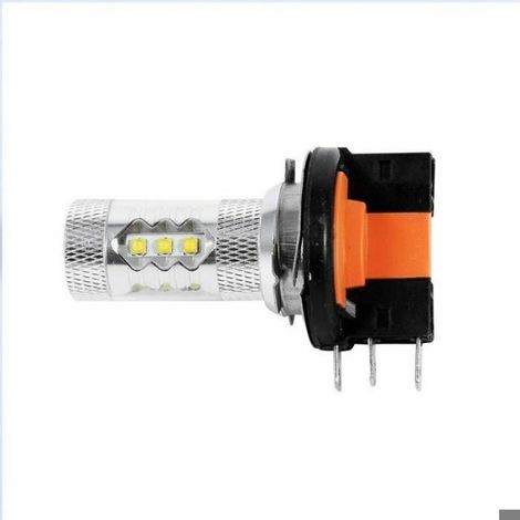 Lampe LED H15 - 80 W - 1200 Lm - Feu de jour - Compatible Volkswagen Golf GTI 2010-2013 Tiguan 2012+ - 2 Pièces (1/4)
