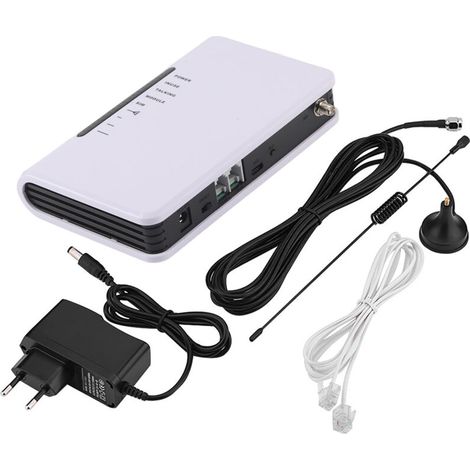 Umrüstbare GSM-Telefonbox (drahtlos auf kabelgebunden), 24/7-Betrieb, kompatibel mit Alarm- und Rekorderfunktionen, 100–240 V (EU)