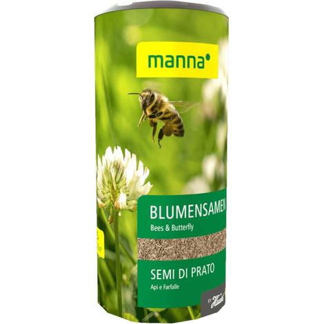 Manna Blumensamen Bees & Butterfly 85 g Bienenweide Schmettelingswiese Blumen