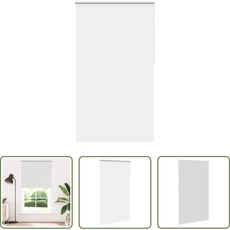 Lichtschutz -  Verdunkelungsrollo Weiß 135x230cm Stoffbreite 131,6cm Polyester (1/5)