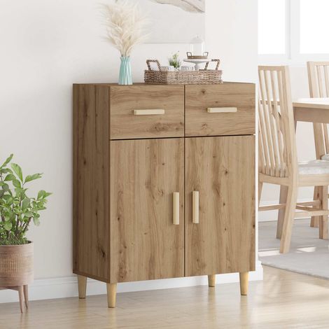 Vitrina Roble artisan 34 x 69.5 x 89 cm Madera contrachapada