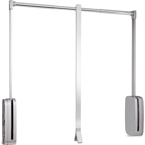 Penderie rabattable pour armoire Sling, 830 1150, Chromé, Acier et Plastique. (1/5)