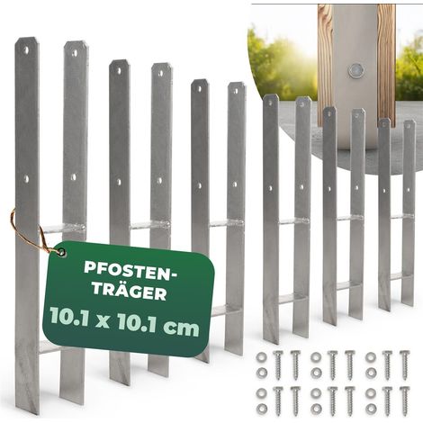6x Novatool Bodenanker Bodenhülse mit Schrauben (1/5)