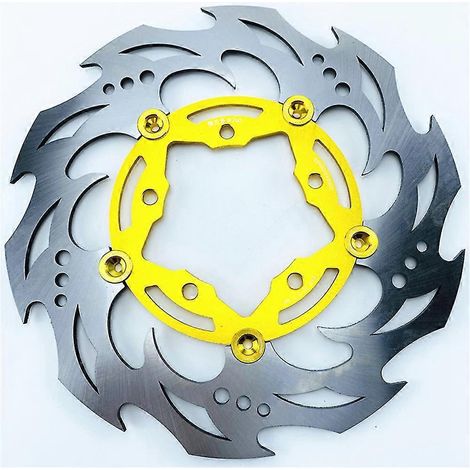 Kit de freins Universal Rpm Brake avec étrier de 82 mm, disque de 70 mm à 3 trous et 4 pistons, montage radial, pour Yamaha Aerox Nitro BWS Ebike - 260 Gold A (1/5)