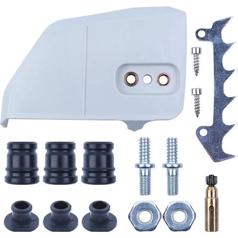 Embrayage Couvercle Annulaire Amortisseur Barre de chien Écrous Kit pour STIHL MS180 MS170 018 017 Tronçonneuses à essence 1123 640 1705 (1/5)