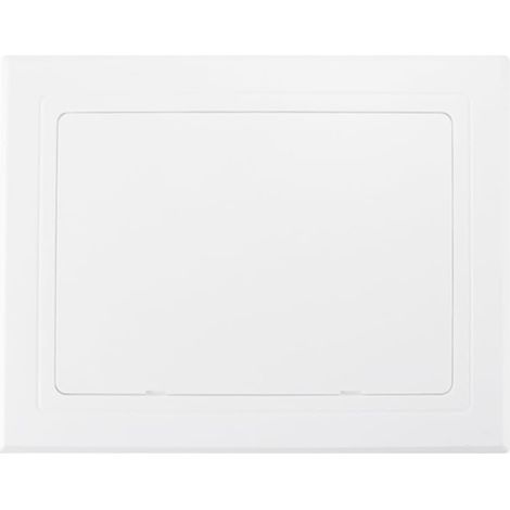 Panneaux d'accès autocollants 185 x 240 mm – Cache-trou mural blanc pour plomberie/câblage électrique (1/5)