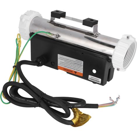 3-kW-Badewannendurchlauferhitzer für Spa, Thermostat, Umwälzheizung für Warm- und Kaltwasserbäder (1/5)
