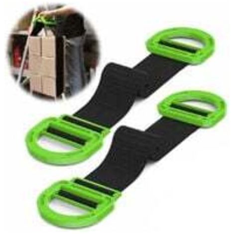 LaBlanc - Correas de elevación y traslado para muebles, cajas y colchones (2 unidades)