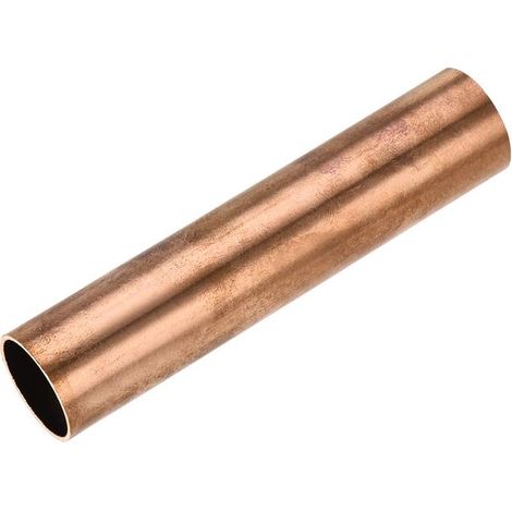 sourcing map Copper Tube Round 22 mm DE 20 mm ID 1 mm Wall Thickness 10 cm (1/3)