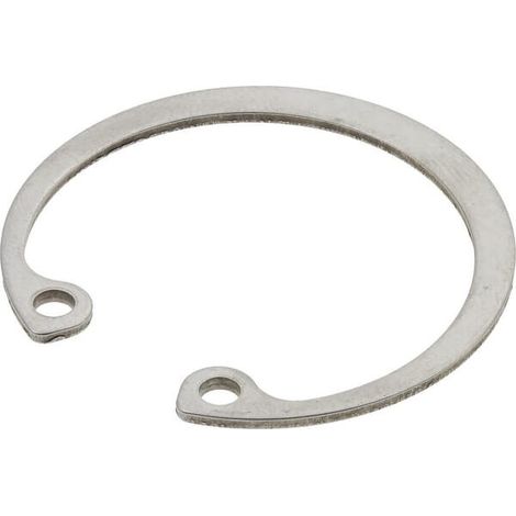 Anello seeger interno 33x1,2 mm DIN472 Acciaio inox UNIVERSALE 47233RVS