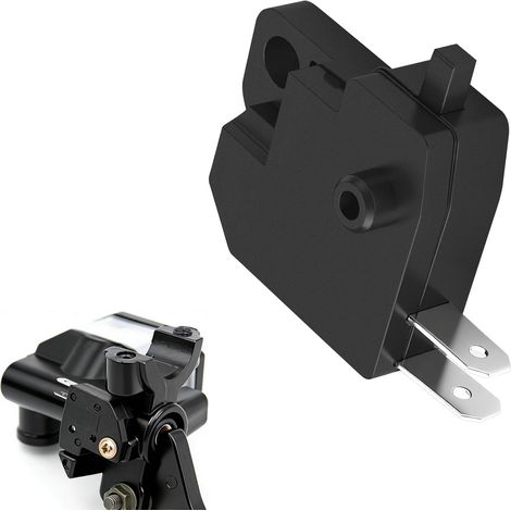 Interrupteur de feu stop pour moto, interrupteur de commande de feu stop universel pour guidon de moto, interrupteur de frein avant gauche ou droit, interrupteur de feu stop compatible avec (1/5)