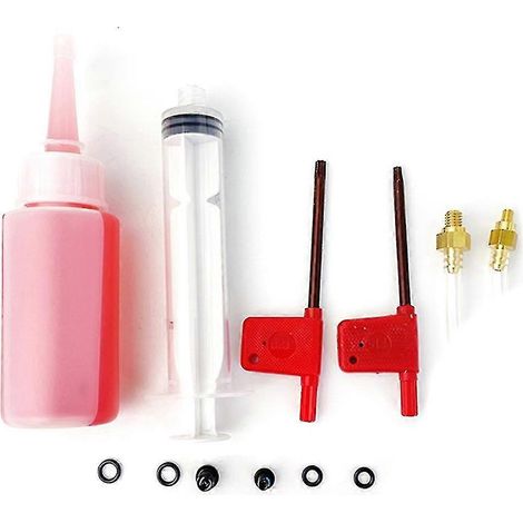 Kit de purge de freins hydrauliques Zoom compatible avec le système de freinage Zoom, kit de remplissage d'huile, freins à huile minérale, entonnoir Se-g (1/5)