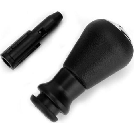 Pommeau de levier de vitesse 5 vitesses pour Peugeot 106 206 306 406 806 107 avec adaptateur (1/4)