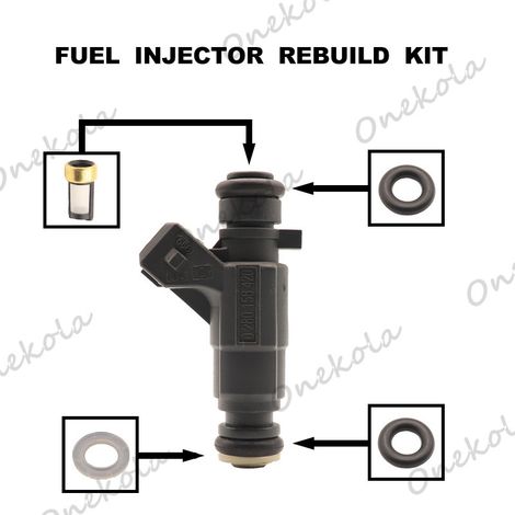 Injector seals, O-rings and filters compatible with Changan CB10 Chevrolet 0280156420 (1/2)