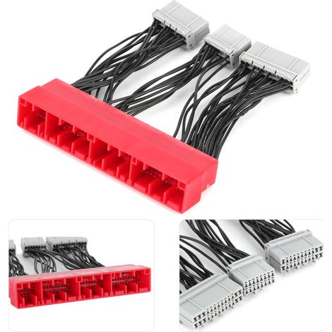 DC12V OBD2A to OBD1 ECU Conversion Harness Jumper Fit for Honda Accord/Civic/Prelude (1/5)