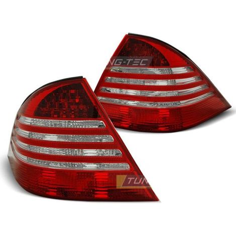 Paire de feux arriere Mercedes classe S W220 98-05 rouge blanc-27336069