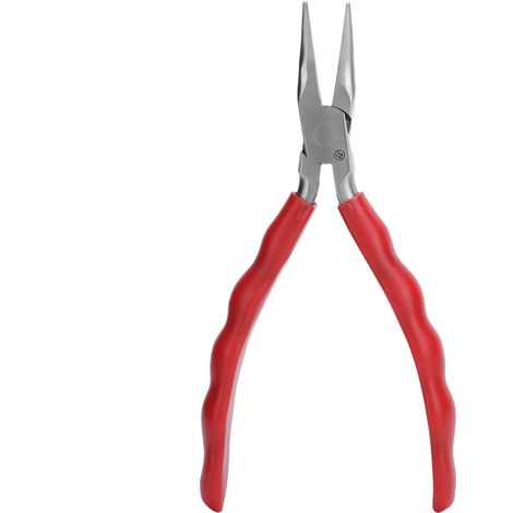 Pince nylon miniature en acier inoxydable, pince de serrage F pour réparation de lunettes et bijoux, outil DIY de bricolage, étau coudé compact (1/5)