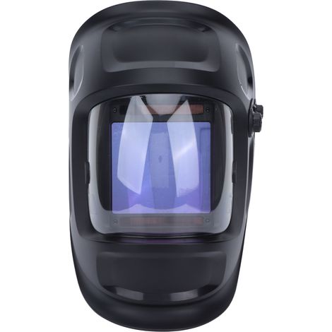 Solarbetriebener, selbstverdunkelnder Schweißhelm mit breitem Visier für WIG-, MIG- und MMA-Schweißen, professioneller Augenschutz (1/5)