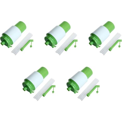 5X Drinking pompe eau manuel Bottled main presse portable pompe distributeur (1/5)