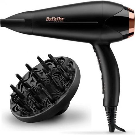 Sèche-cheveux Babyliss D570DE Turbo Shine 2200W tourmaline-céramique ionique (1/4)