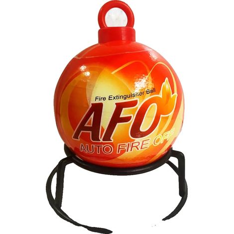 Boule d'Extincteur, 1,3 kg, 15 cm de Diamètre, Activation Automatique à 70°C, Niveau Sonore ≤150 dB, Éteint les Incendies en 3 Secondes (1/5)