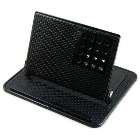 Tapis antidérapant silicone pour tableau de bord voiture – support multifonctionnel téléphone/GPS, non toxique écologique, lavable réutilisable, résistant haute/basse température, adsorption (1/4)