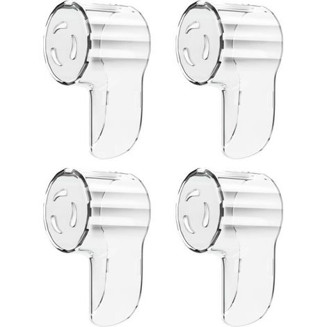 4 pièces Couvre-têtes de brosse à dents pour têtes de brosse à dents iO, adaptés à la tête de brosse à dents électriq (1/4)