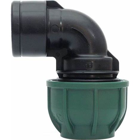 IRRITEC CONNECTO GOMITO A 90 CON DERIVAZIONE FILETTATO FEMMINA 25X3/4