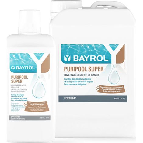 Hivernage piscine Bayrol Puripool Super - 9 litres