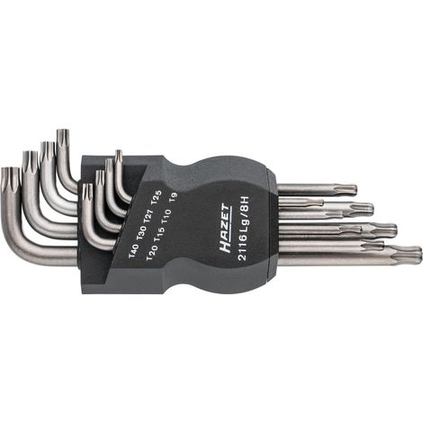 Hazet  Innen-TORX Winkelschraubendreher-Set   T 9, T 10, T 15, T 20, T 25, T 27, T 30, T 40 8teilig (1/5)