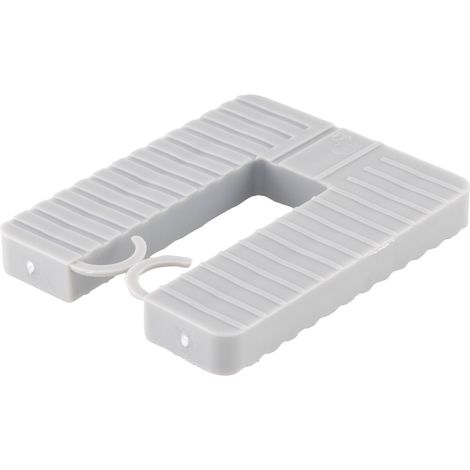 Roto Distanzplatte Euroklick Typ 2 65x52,5x8 mm, grau, 500 stk. VE500