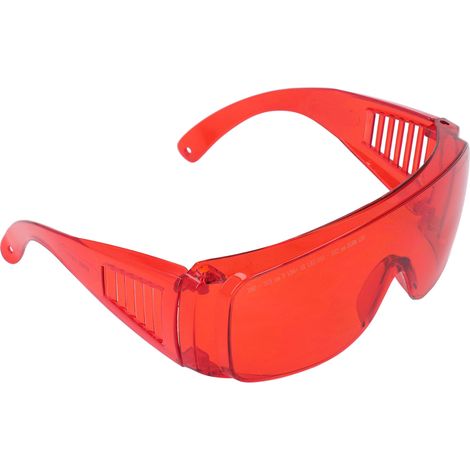Lunettes de protection laser rouges 180 à 532 nm anti lumière forte lunettes travail industriel pour technicien (1/5)