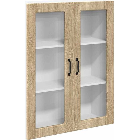 Meuble mural de cuisine,Armoire de cuisine Chêne Sonoma 80 x 31 x 100 cm CFW48361 (1/5)