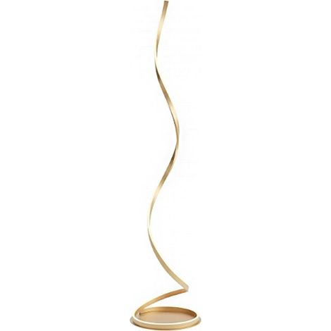 Piantana led redo group scroll 01-4282 led cct lampada terra dimmerabile classica bronzo