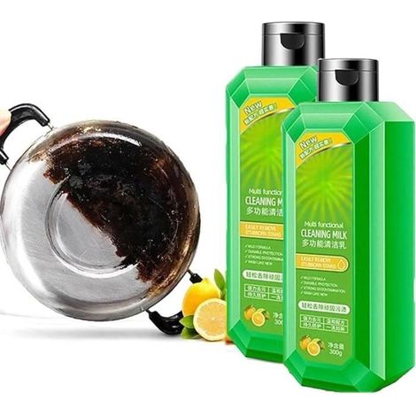 Powerful Multifunctional Cleaner, Versatile and High-Performance Cleaning Agent, All Purpose Kitchen Oil Stain Cleaning Spray (1/4)