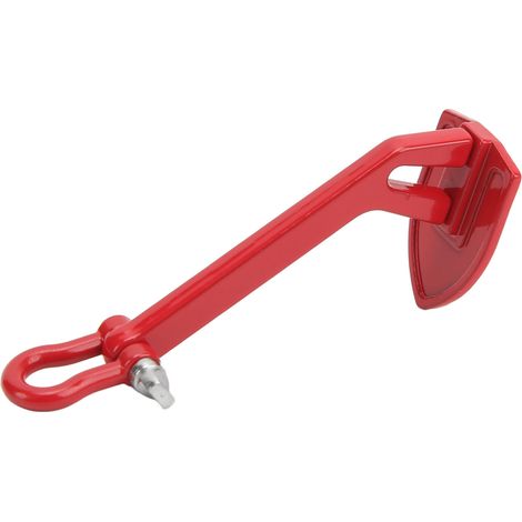 Crochet de remorquage en alliage d'aluminium pour voiture RC 1/10, ancre de treuil anti-corrosion pour modèles radiocommandés et remorques. (1/5)