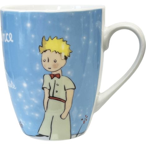 Tasse de collection turquoise Le Petit Prince de St Exupéry (1/5)